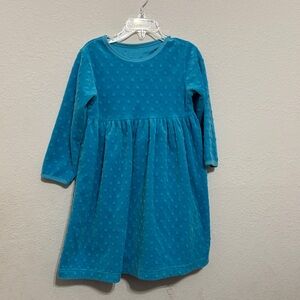 Kelly's Kids Teal Polka Dot Dress